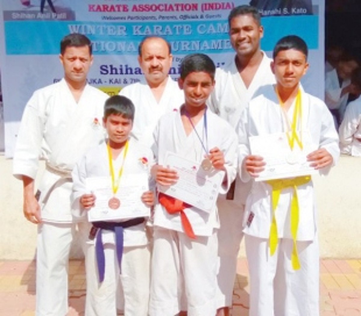 IJKAI-Goa win honours  at National level