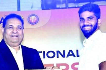 IM Nitish achieves 12th place podium finish