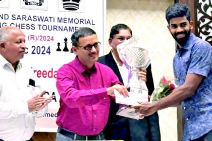 IM Nitish crowned chess
champion at Pune