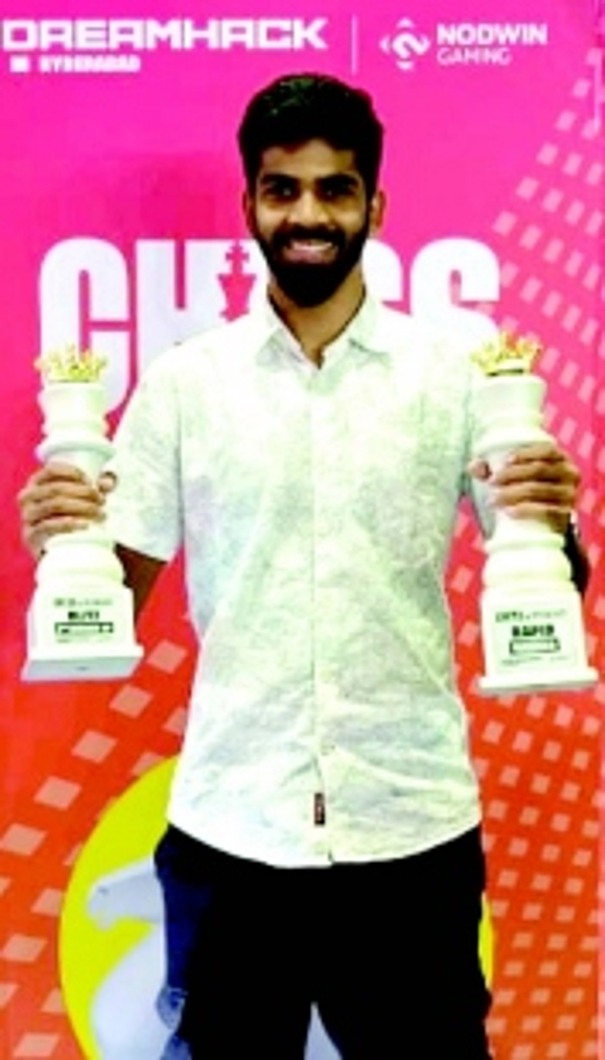 IM Nitish emerges champion  at ‘Chess at Dreamhack’