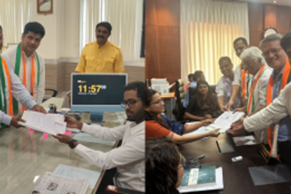 INDIA Bloc Goa Candidates Files Nomination for Lok Sabha 2024 elections