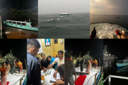 INDIAN COAST GUARD AVERTS MAJOR LOSS OF LIFE INCIDENT