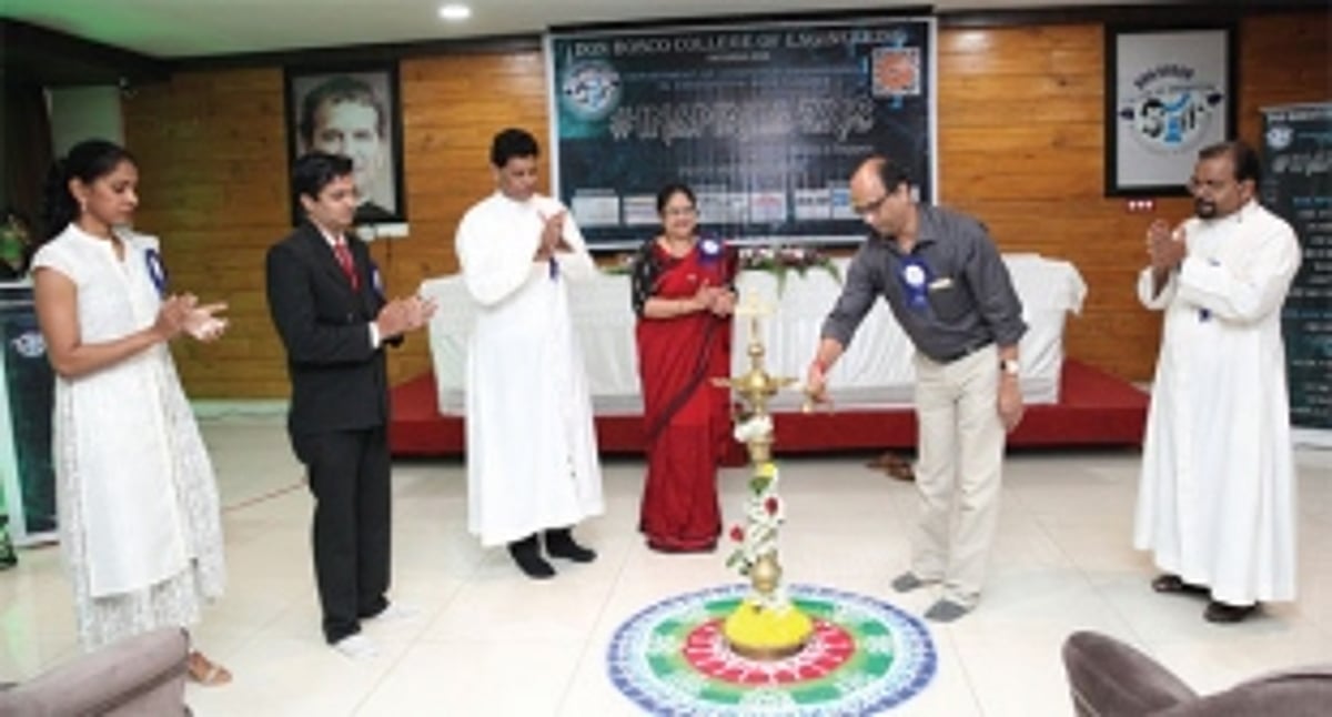 INSPIRUS 2k18 held at Don Bosco College of Engineering