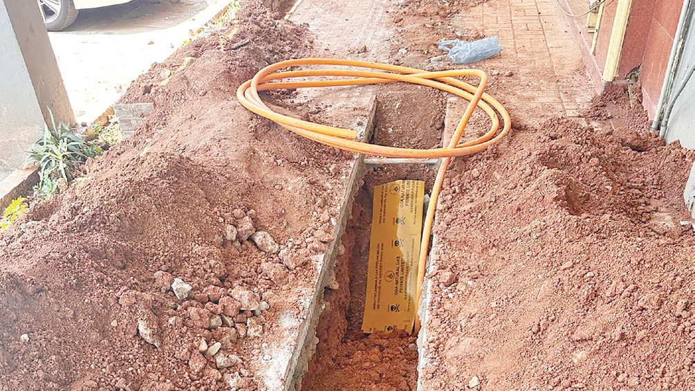 IPSCDL Files Police Complaint Against Goa Natural Gas for Damaging Smart City Footpath