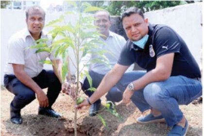 ISL Champions Mumbai City FC kick-start Tree Plantation Drive in Goa