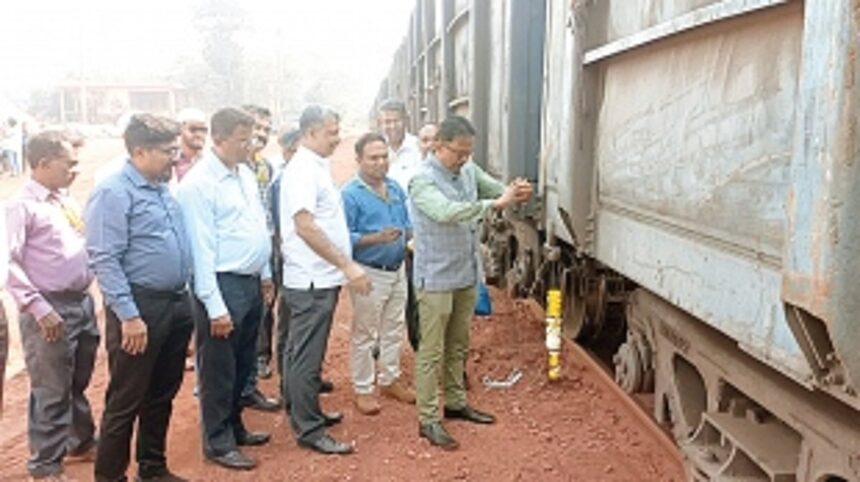 IT HAS STARTED: First iron ore-laden train of mining giant Vedanta arrives at Mormugao Port from Karnataka