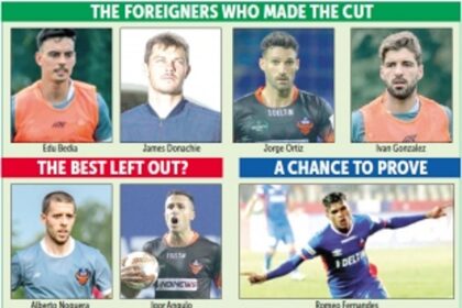 Igor, Noguera miss out, Romeo makes a comeback