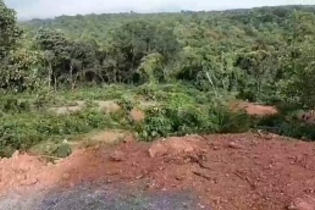 Illegal Hill Cutting & Plotting in NDZ raises concerns at Latambarcem, Bicholim