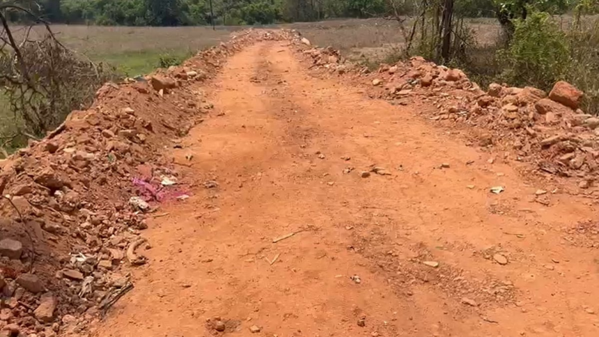Illegal Road Construction through Paddy Field in Cortali, Sanguem Raises Environmental Concerns