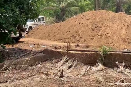 Illegal Sand Extraction Busted at Fisheries Unit in Xelvona