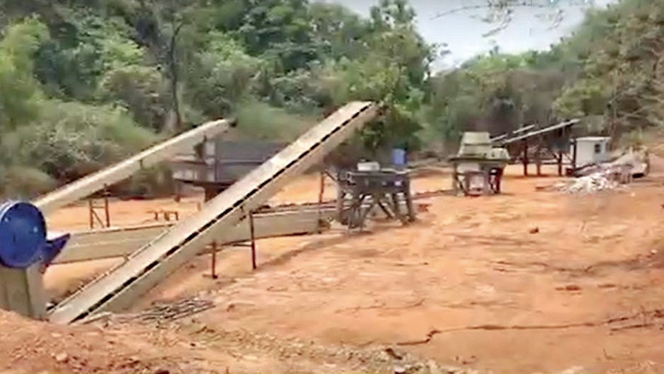 Illegal Stone Crusher in Sanvordem Sparks Outrage Over Tree Felling and Hill Cutting