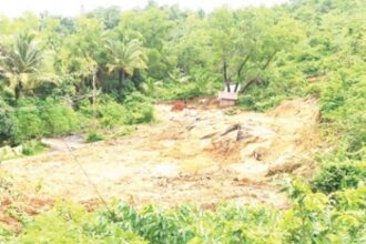 Illegal construction works bulldoze faith with the hill, claim Cuncolim locals