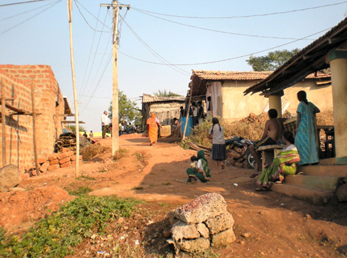Illegal constructions on communidade land at Nerul.