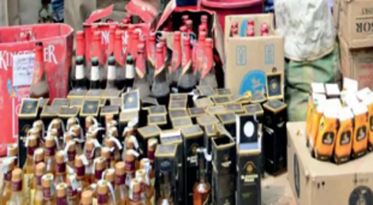 Illegal liquor worth  Rs 5.66 lakh seized