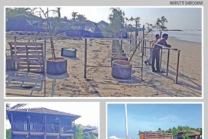 Illegalities galore along Pernem coast keep tourists at bay; monstrous structures mar beach image