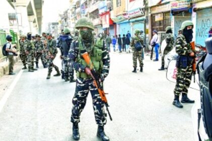 Immediate priority in Delhi is peace, law and order