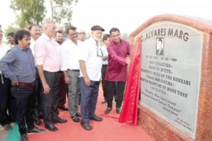 Immortalising the name of C Alvares