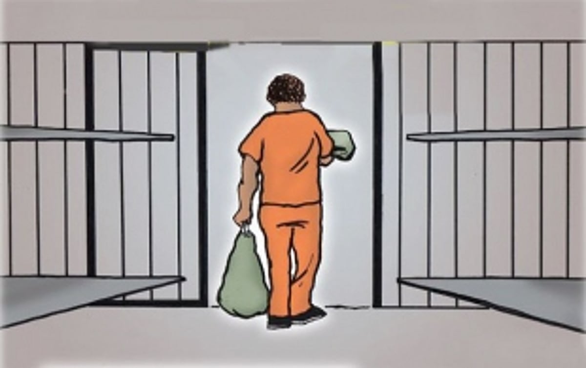 Imprisoned, yet often out of prison!