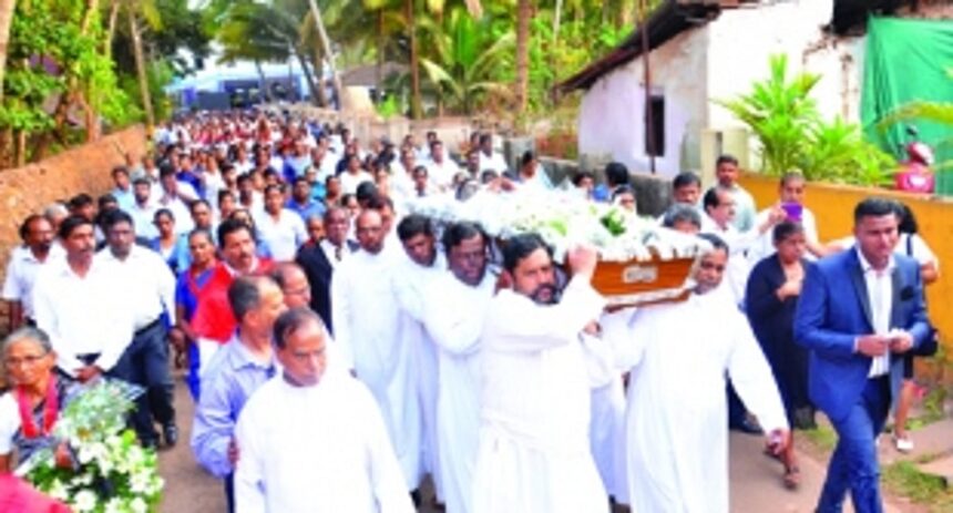 In Fr Lourenco’s death church lost a devoted priest: Archbishop 1 In Fr Lourenco’s death church lost a devoted priest: Archbishop