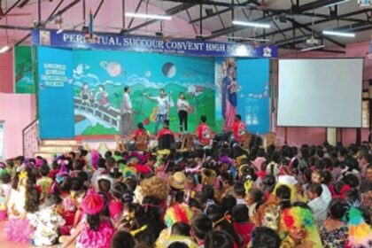 In a first, Navelim school revives Carnival tradition of ‘Zomnivele Fell’, to give students taste of folk plays from yesteryear’s Goa