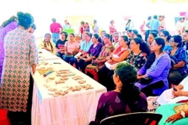 In push for sustainable livelihoods, Chinchinim P’yat trains women  in shell art, crab farming