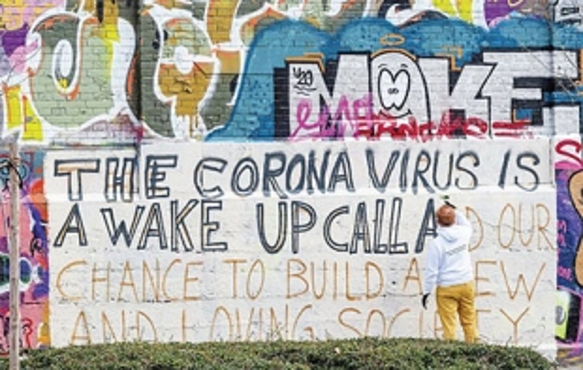 In times of the pandemic, it’s art for life’s sake