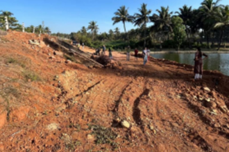 In wake of CRZ violation plaints, inspection of Velsao’s Mollo creek today