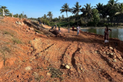 In wake of CRZ violation plaints, inspection of Velsao’s Mollo creek today