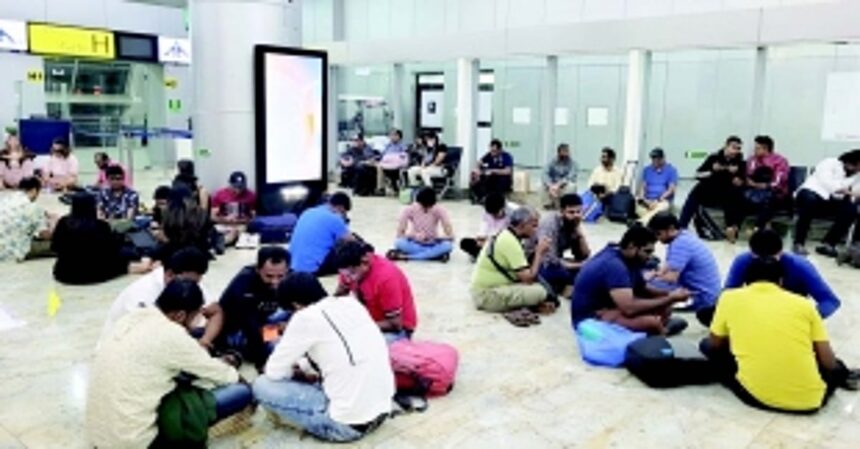 Inadequate seating at Dabolim airport