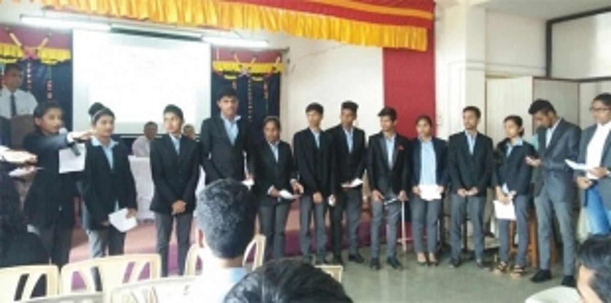 Inaugural function of the Student Council of SSA College of Arts and Commerce