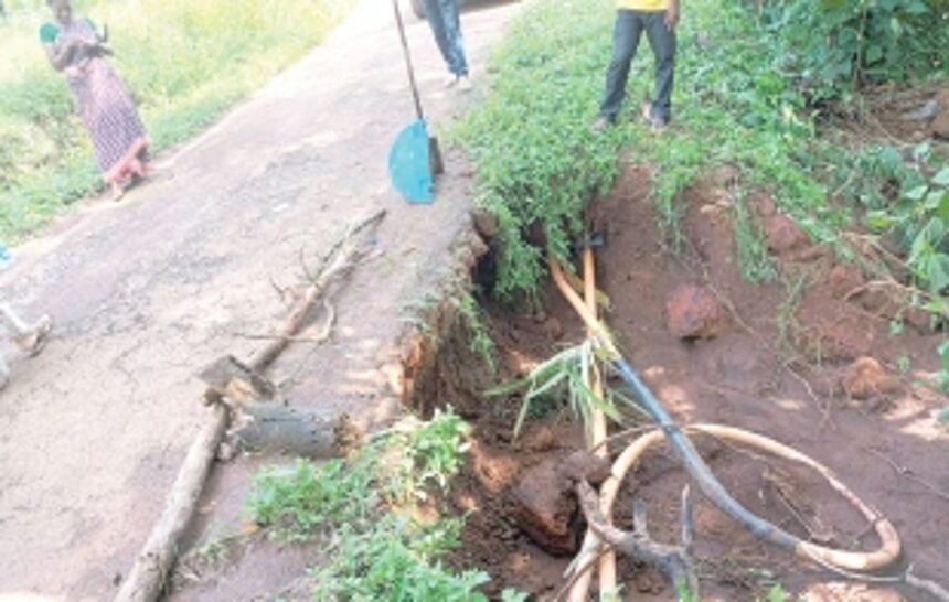 Incessant rain brings pain to Netravali villagers
