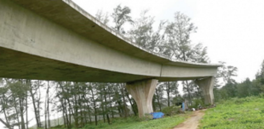 Incomplete Keri-Tiracol Bridge, a ‘white elephant’!
