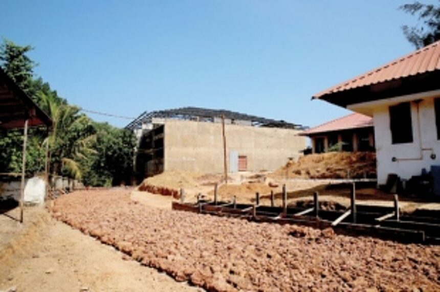 Incomplete civil works posing risk to students 1 Incomplete civil works posing risk to students