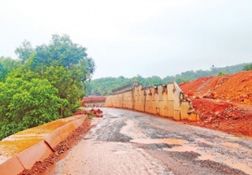 Incomplete highway works make it more accident-prone in monsoon