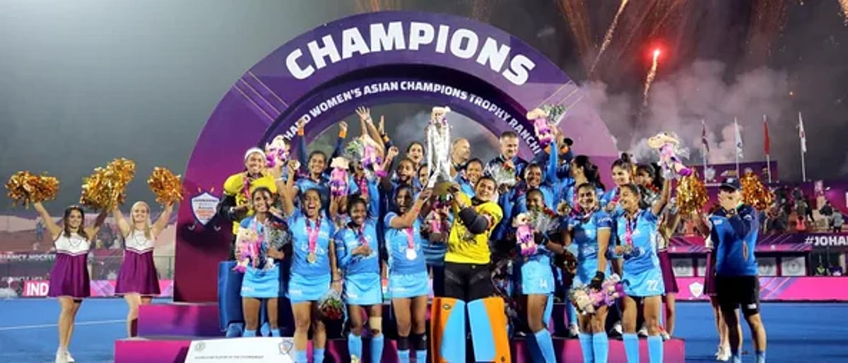 India Clinches Women's Asian Champions Trophy With Convincing Win Over Japan