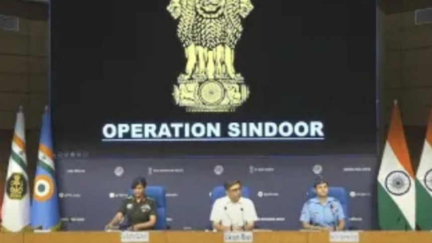 India Conducts 24 Precision Strikes on Terror Targets in Pakistan, 70 Terrorists Killed; Govt Briefs on Operation Sindoor After Strikes in Pakistan 1 India Conducts 24 Precision Strikes on Terror Targets in Pakistan, 70 Terrorists Killed; Govt Briefs on Operation Sindoor After Strikes in Pakistan