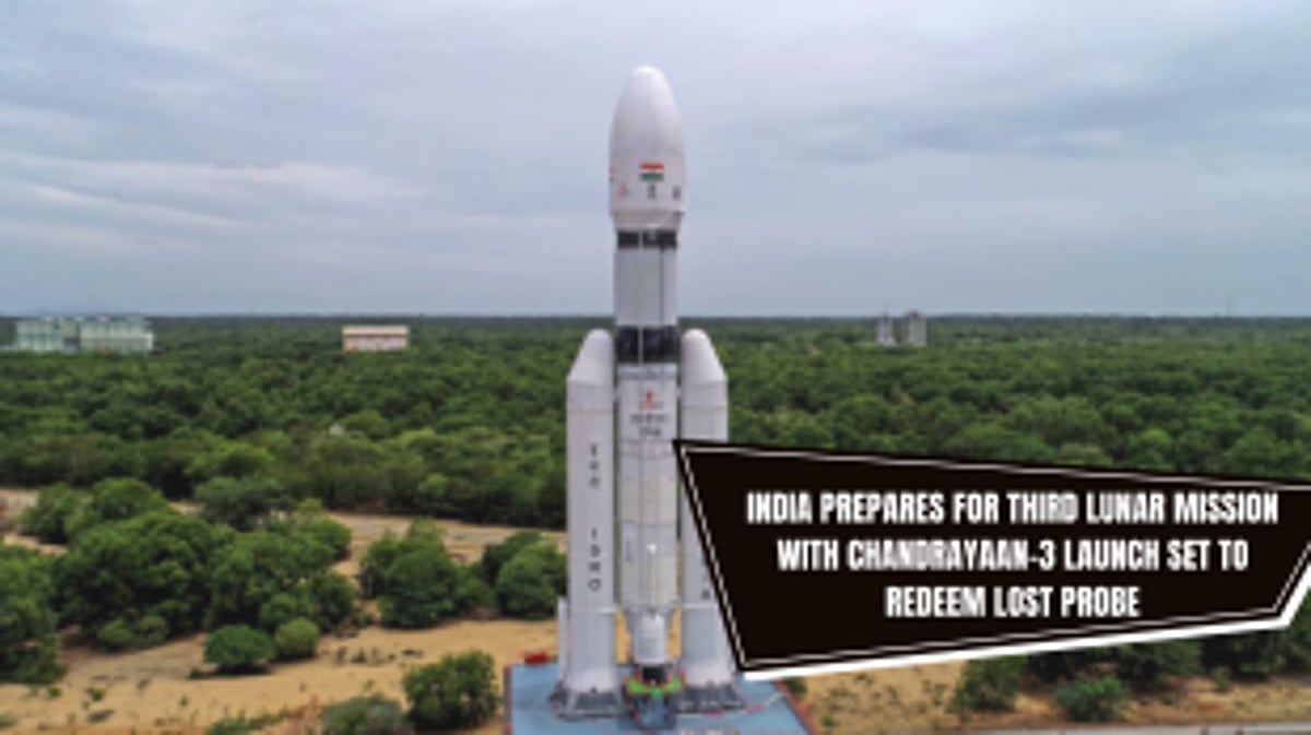 India Prepares for Third Lunar Mission with Chandrayaan-3 Launch Set to Redeem Lost Probe