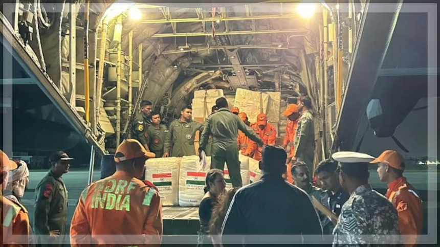 India Sends 15 Tonnes of Relief Aid to Myanmar After Devastating Earthquake