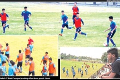 India U-17 team in State to sharpen skills