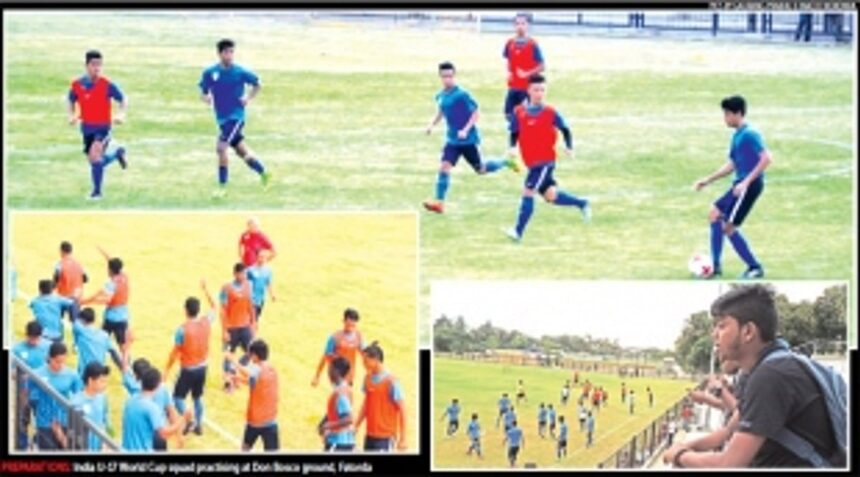 India U-17 team in State to sharpen skills