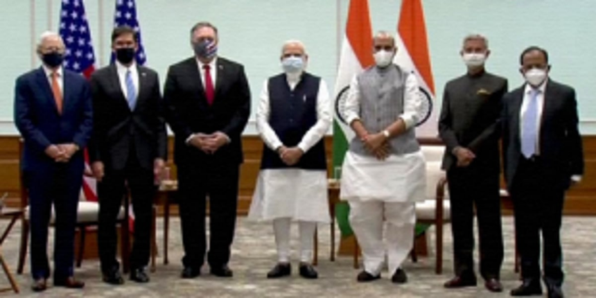 India-US signing of BECA is a tacit message for our neighbours 1 India-US signing of BECA is a tacit message for our neighbours