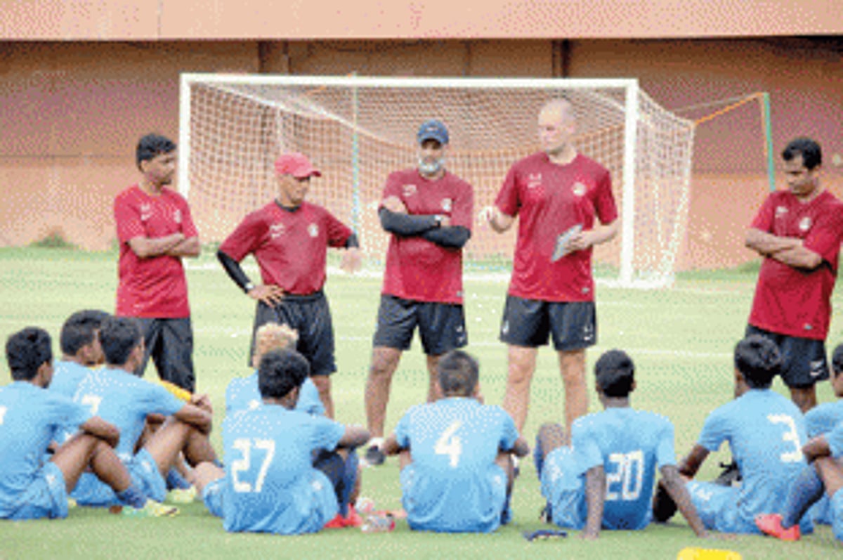India colts take on Felda United FC