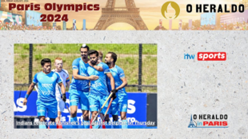 India go down to Belgium in a tight hockey match