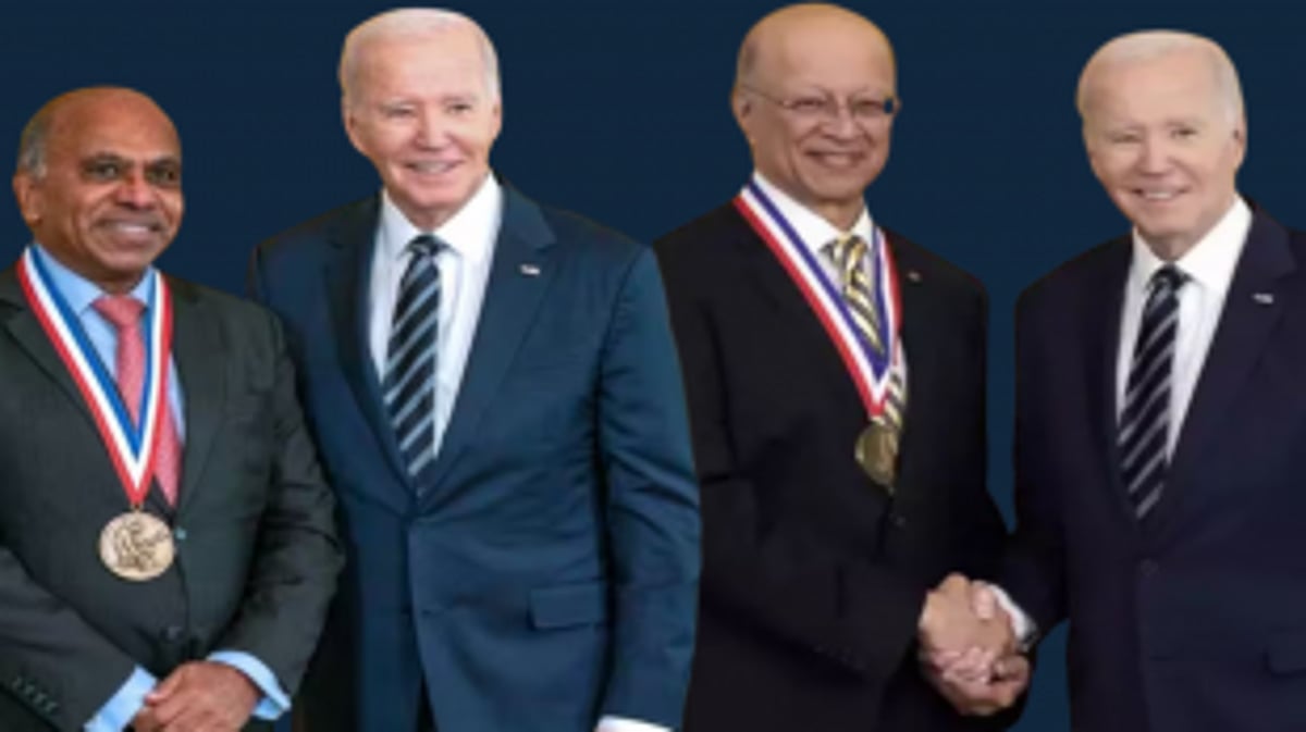 Indian American Scientists Awarded National Medal of Technology and Innovation by President Biden
