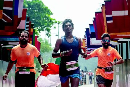 Indian Army ’s Bishworjit reclaims glory at
2024 IRONMAN 70.3 after two-year gap