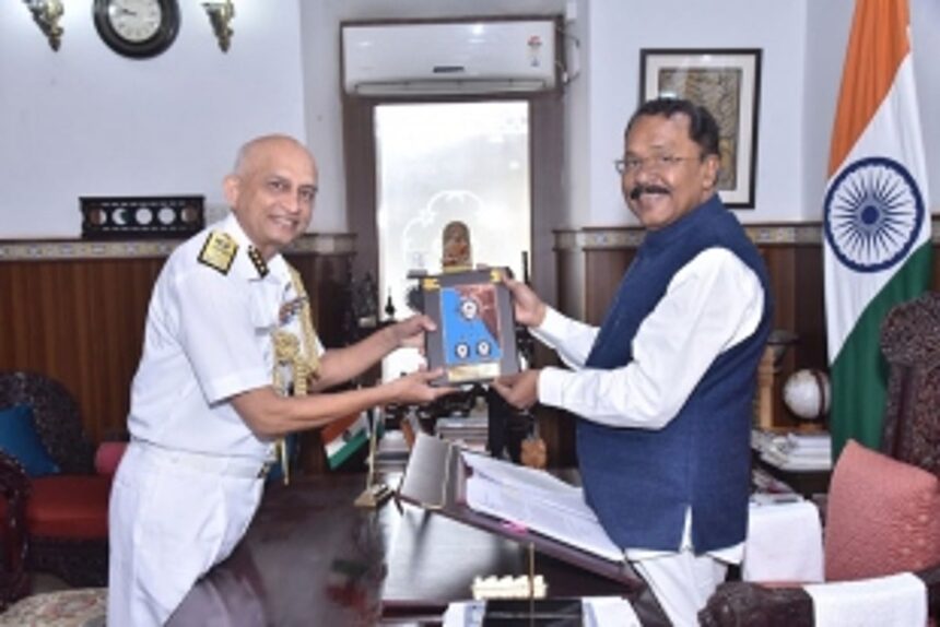 Indian Coast Guard Commander visits Goa 1 Indian Coast Guard Commander visits Goa