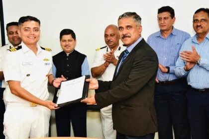 Indian Coast Guard Commissions ‘Adamya’, First Indigenously Built Fast Patrol Vessel with Advanced Systems