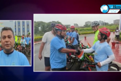 Indian Coast Guard organises a bicycle rally ahead of Azadi ka Amrit Mahotsav