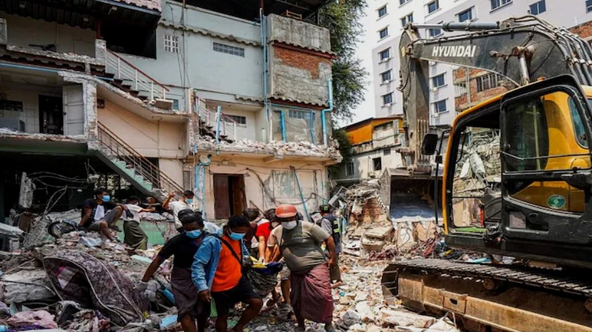 Indian Disaster Response Team Rescues 170 Monks in Myanmar Amid Devastating Earthquake