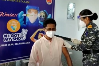 Indian Navy’s vaccination centre open for age above 45, frontline workers